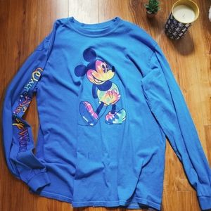 blue disney long sleeve